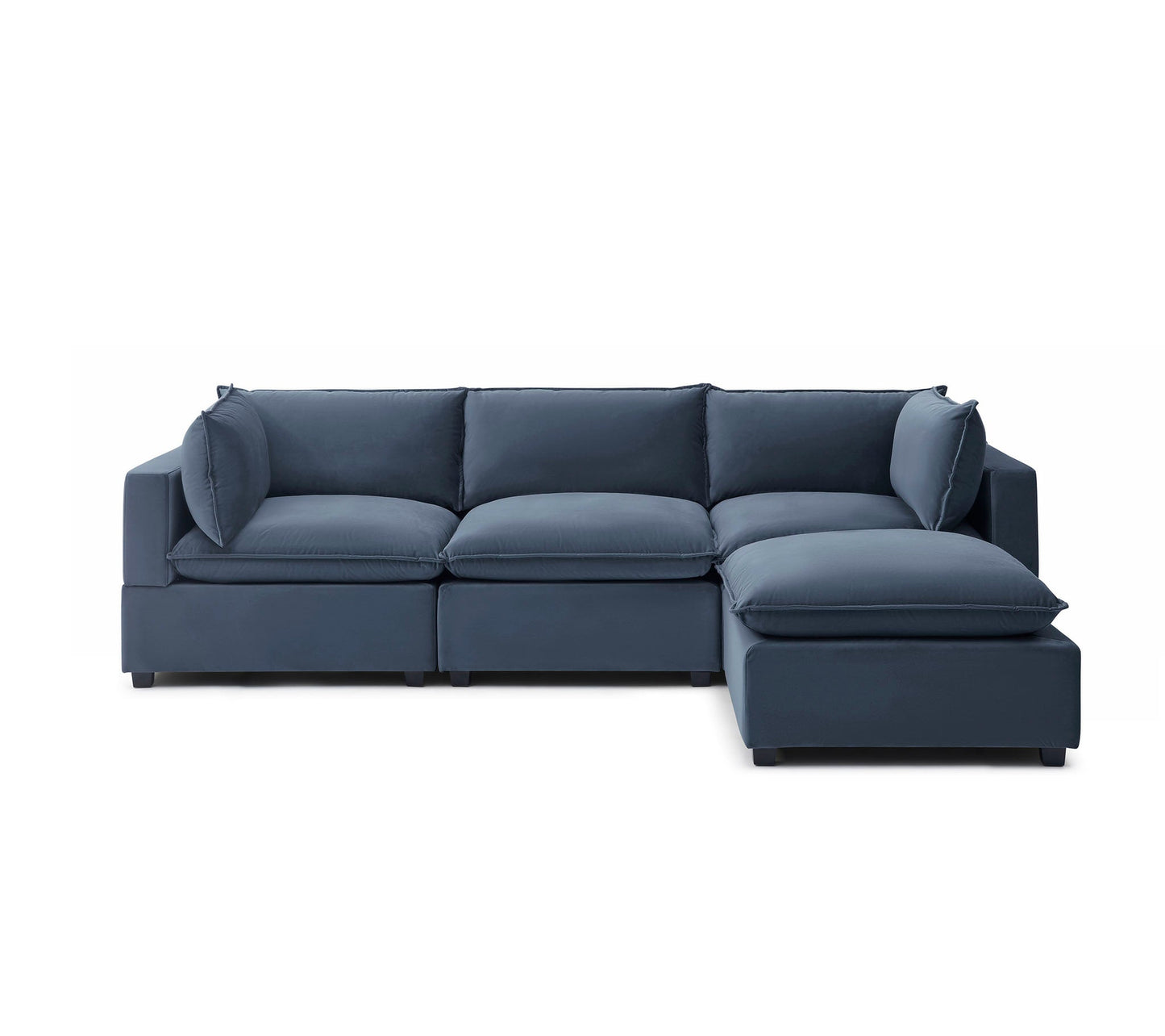 Luna Sofa 122" + Storage Ottoman