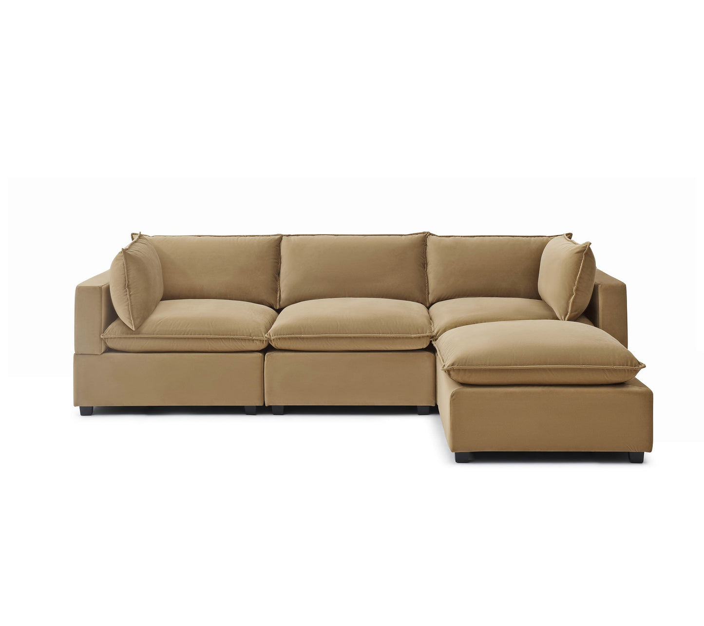 Luna Sofa 122" + Storage Ottoman