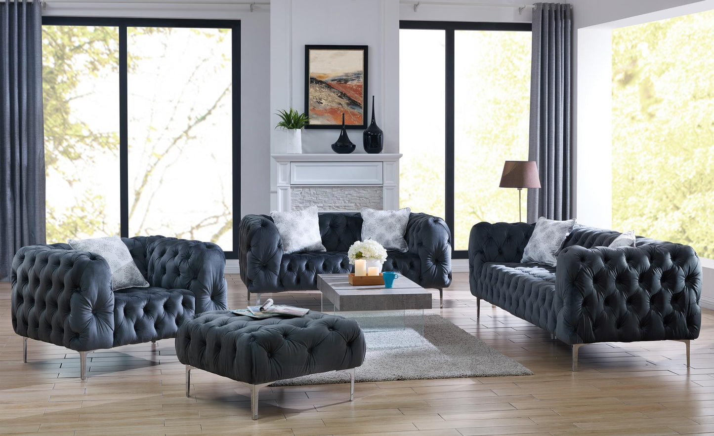 4PC Urving Livingroom Set