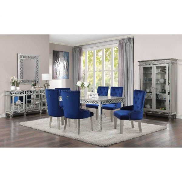 Royal Blue Varian Dining Set-7PC