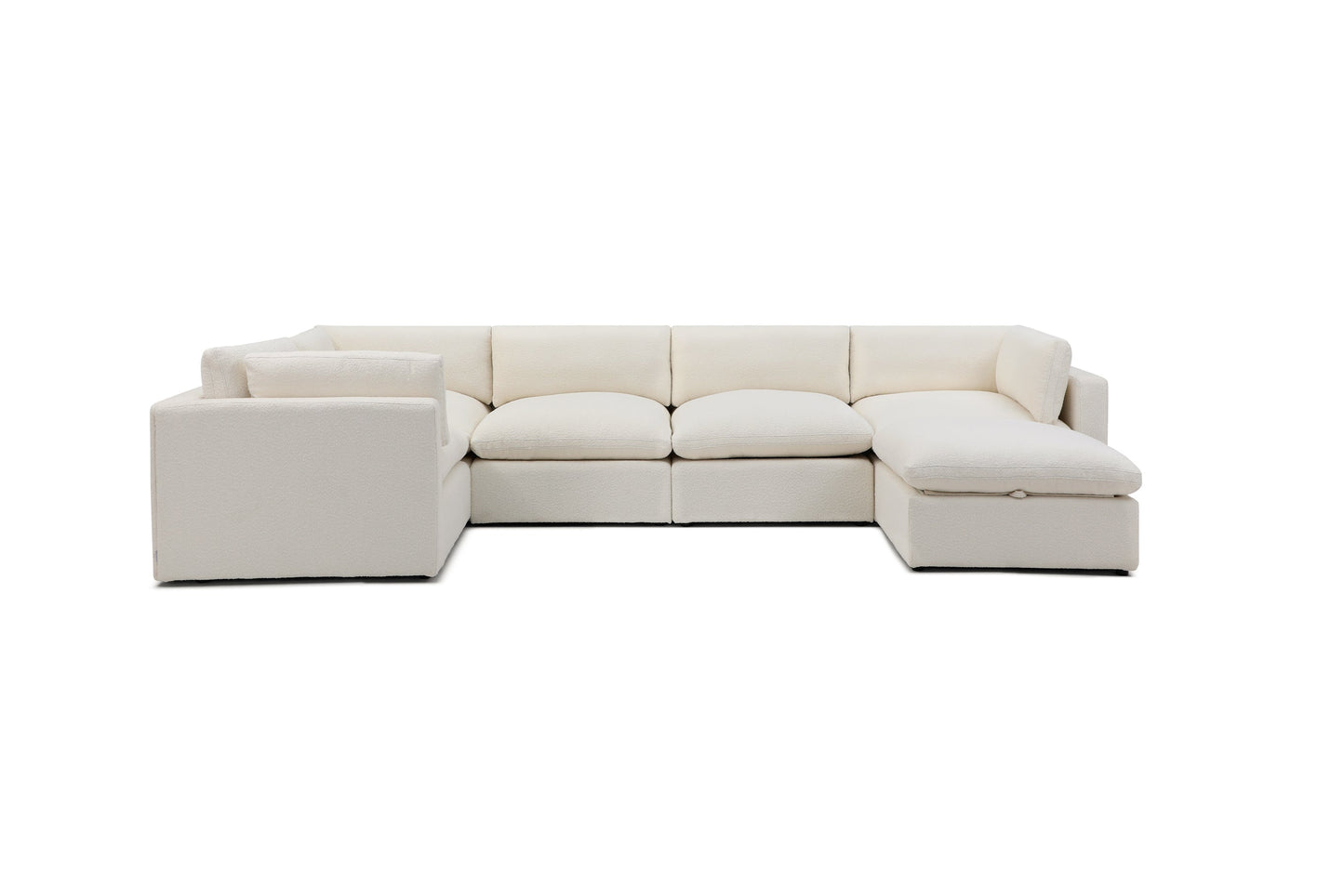 Bella Pillow Grand Corner + Storage Ottoman