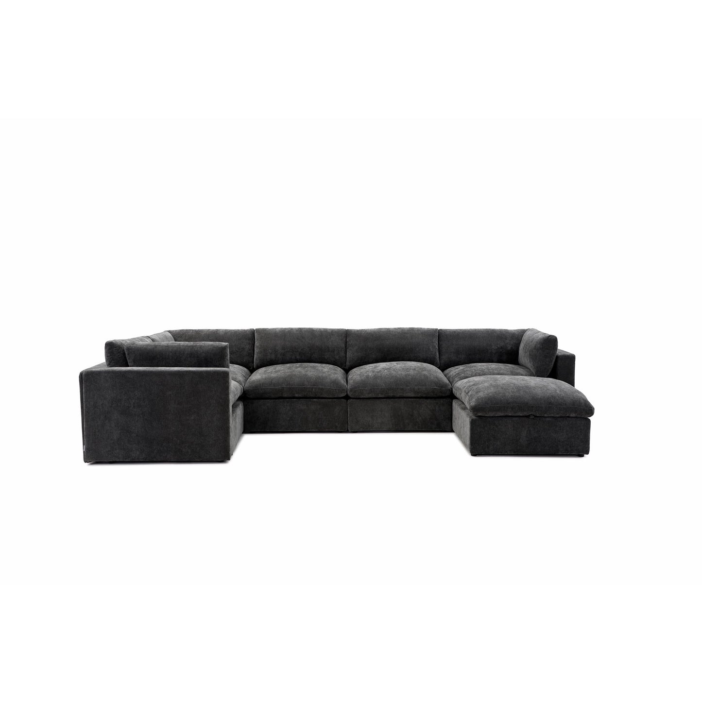 Bella Pillow Grand Corner + Storage Ottoman