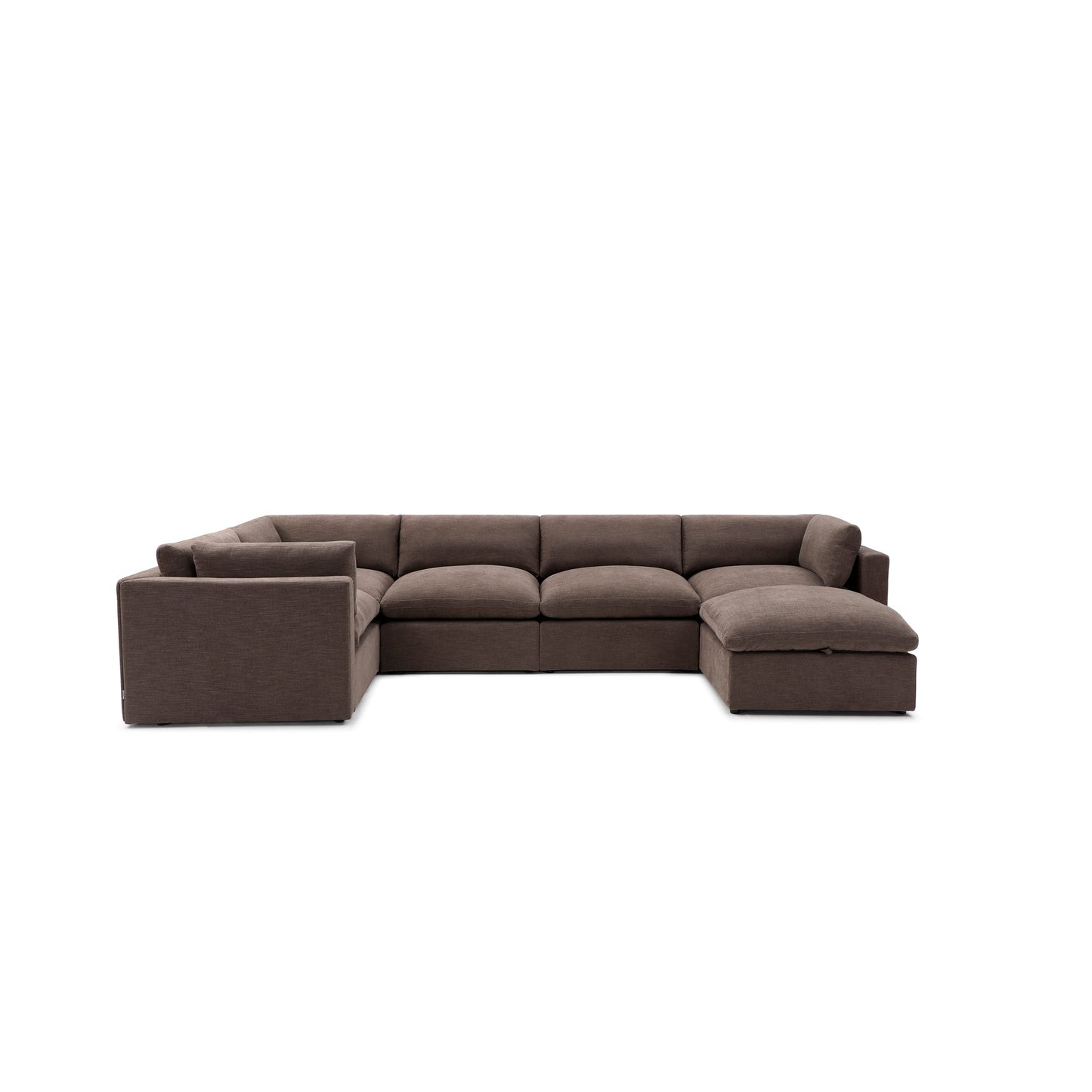 Bella Pillow Grand Corner + Storage Ottoman