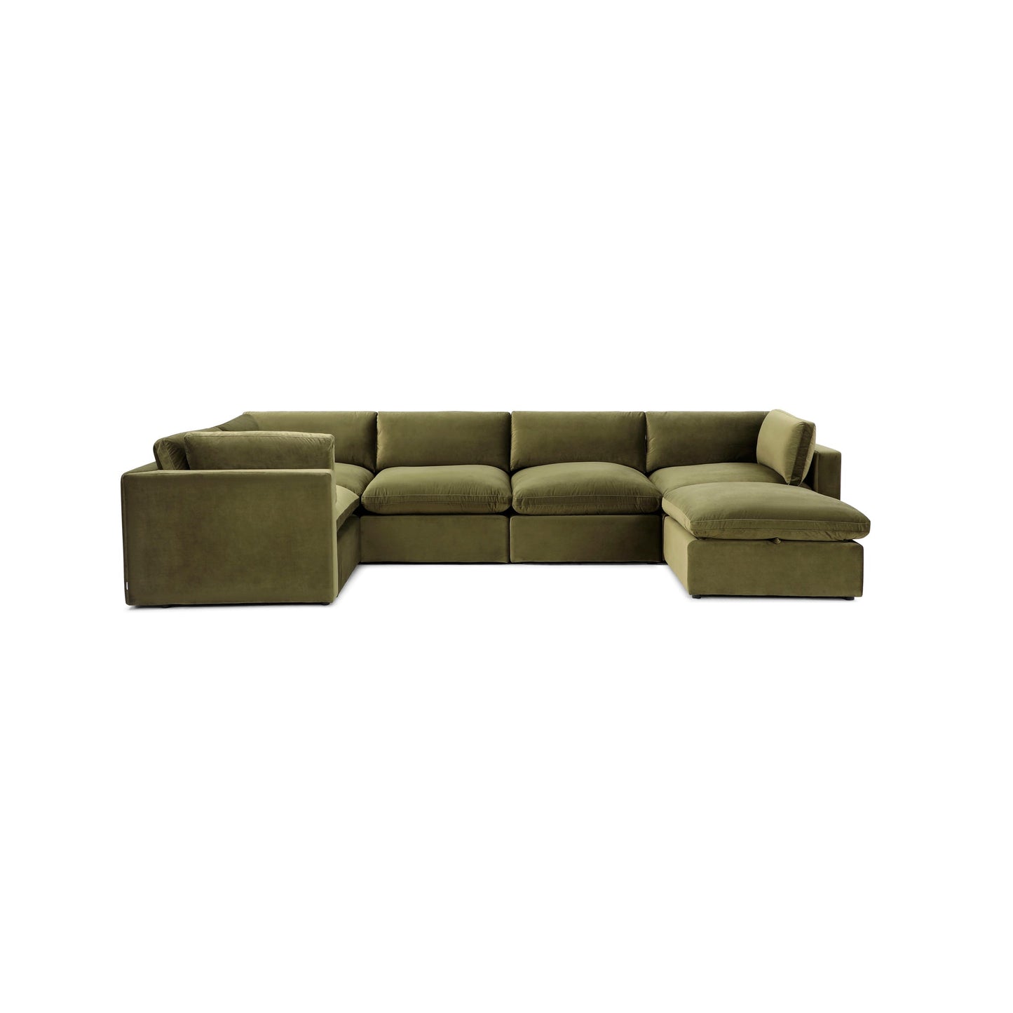 Bella Pillow Grand Corner + Storage Ottoman