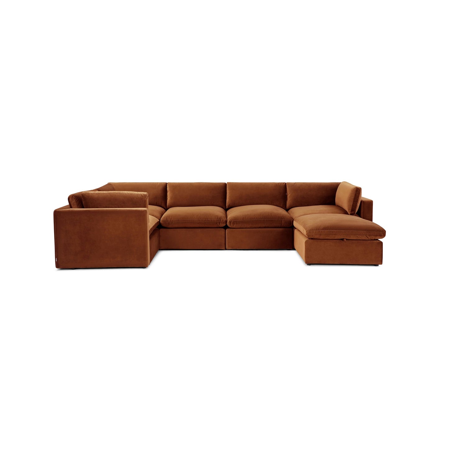 Bella Pillow Grand Corner + Storage Ottoman