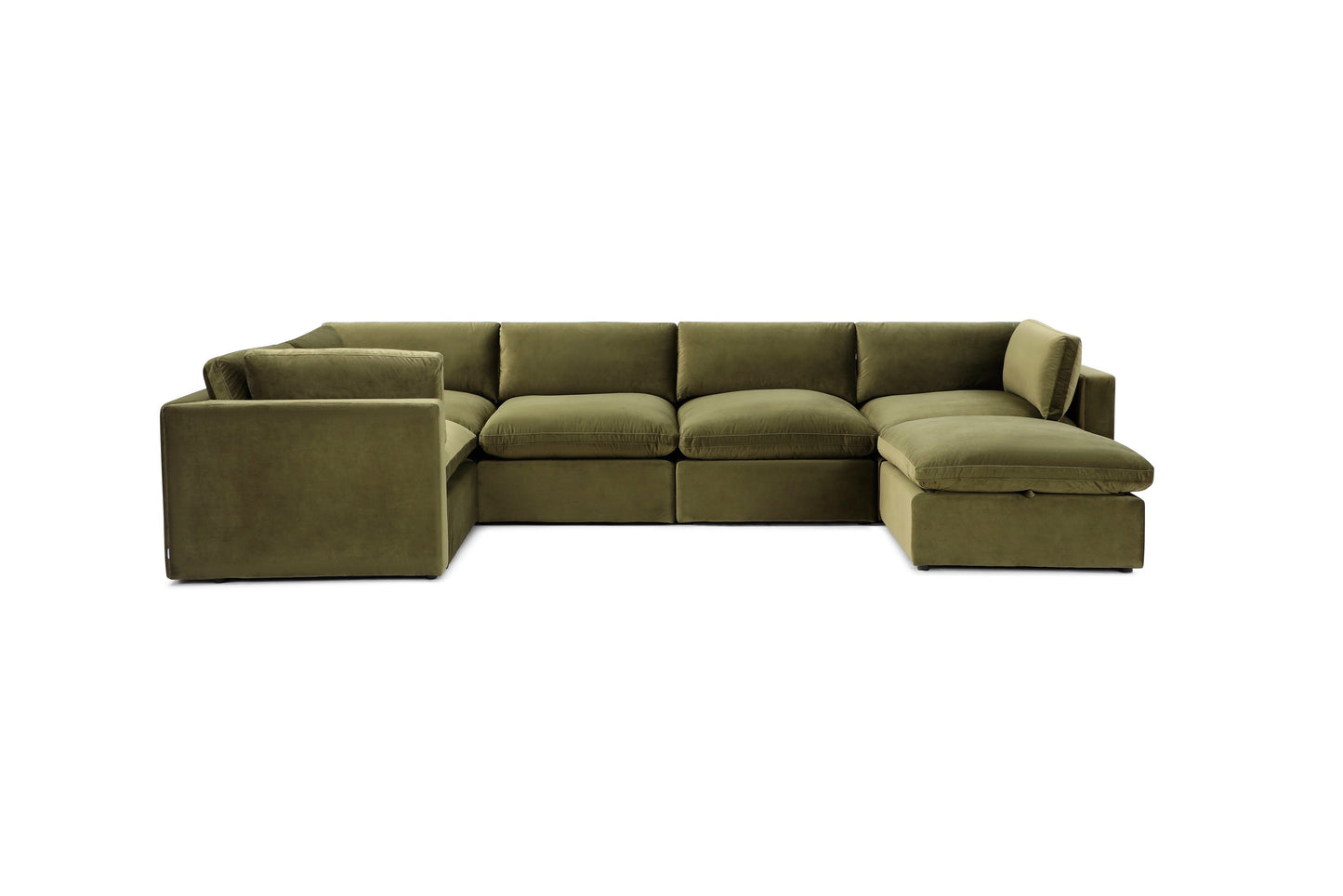 Bella Pillow Grand Corner + Storage Ottoman