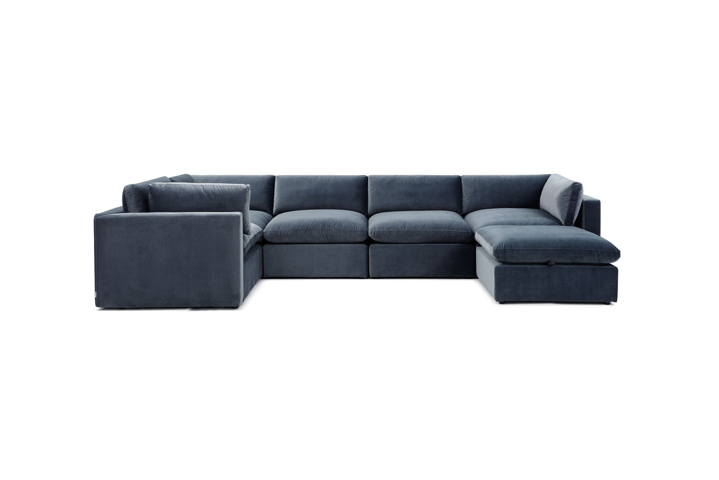 Bella Pillow Grand Corner + Storage Ottoman