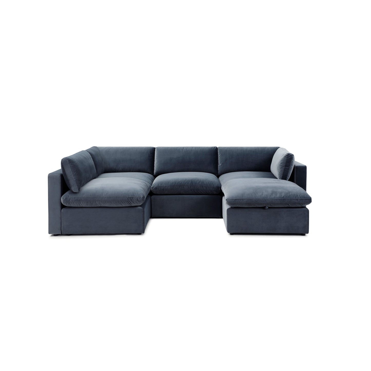 Bella Pillow L-Shape + Storage Ottoman
