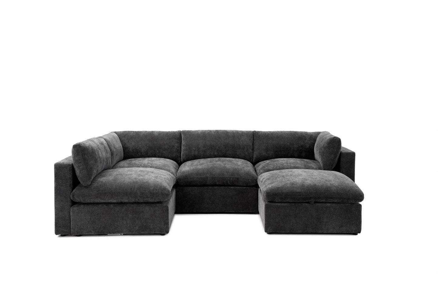 Bella Pillow L-Shape + Storage Ottoman