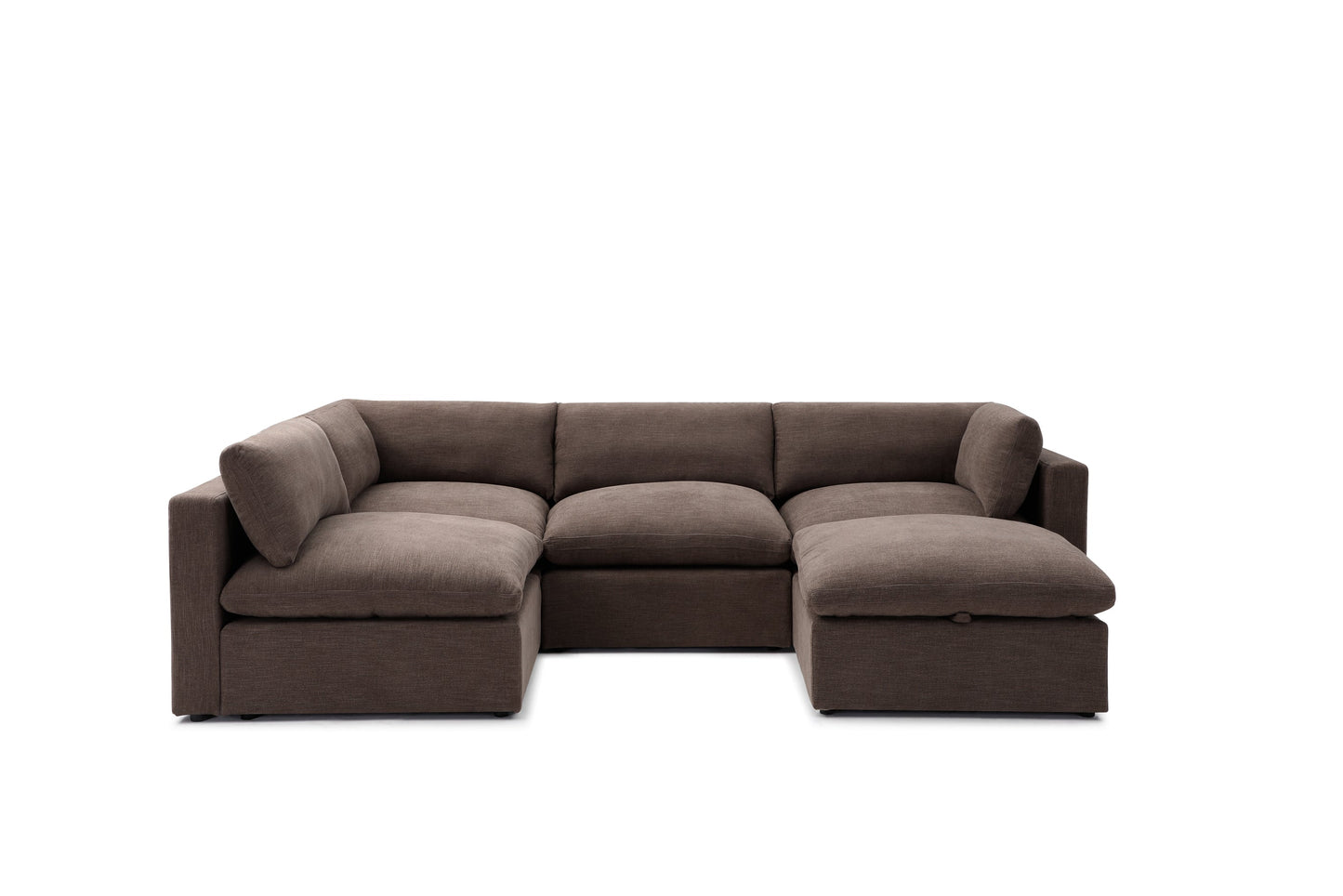Bella Pillow L-Shape + Storage Ottoman