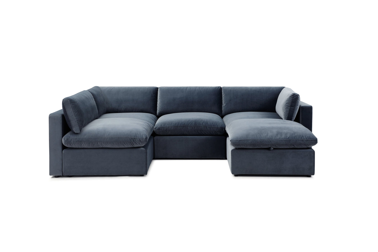 Bella Pillow L-Shape + Storage Ottoman