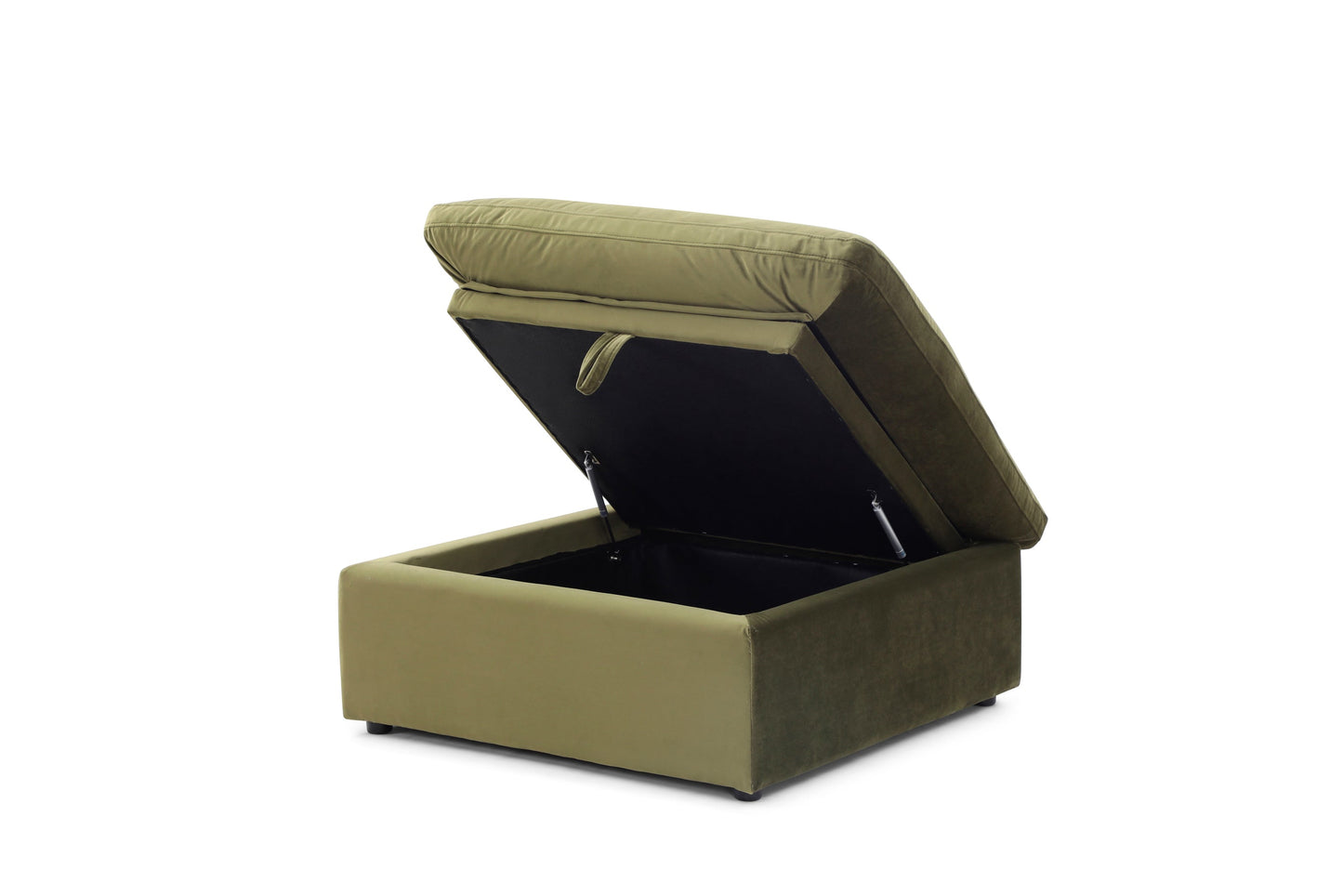 Bella Pillow L-Shape + Storage Ottoman