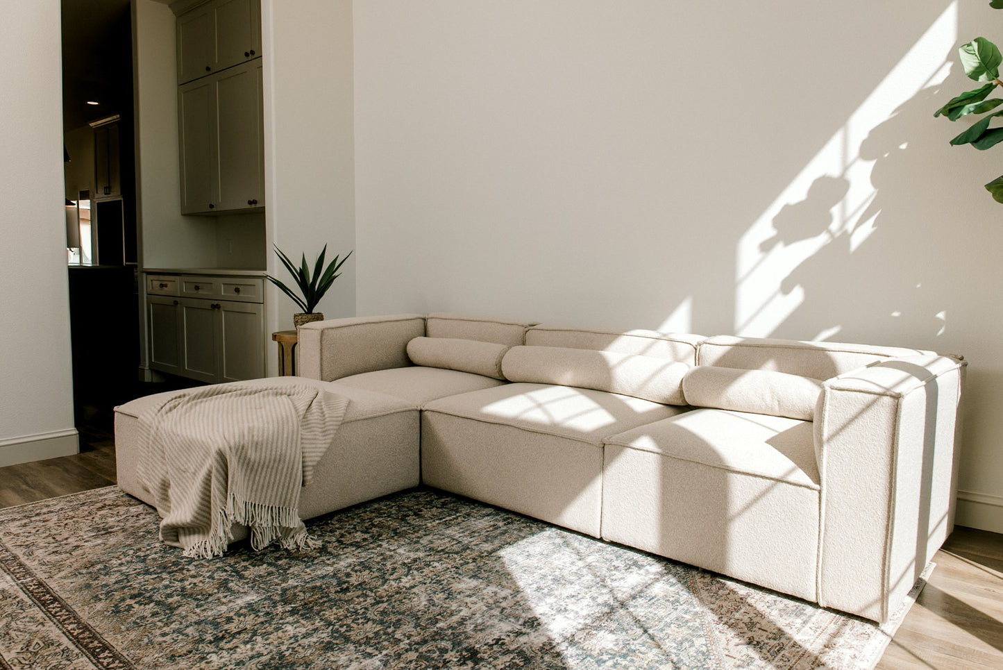 Knox 2 Seater + Ottoman