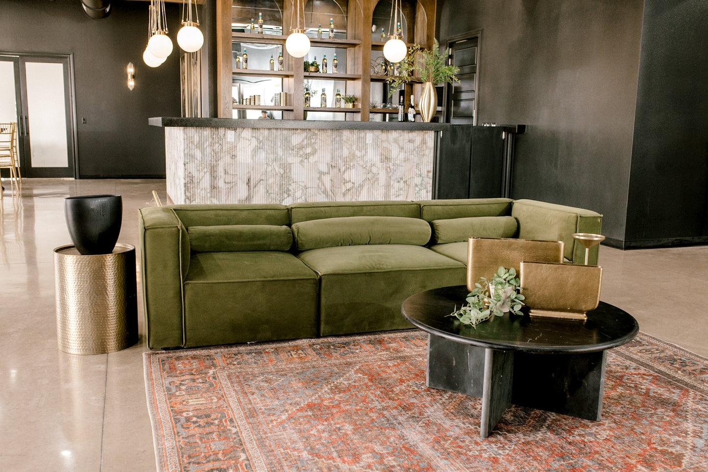 Knox 2 Seater + Ottoman