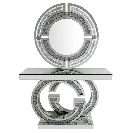 Gucci Console Table & Led Mirror