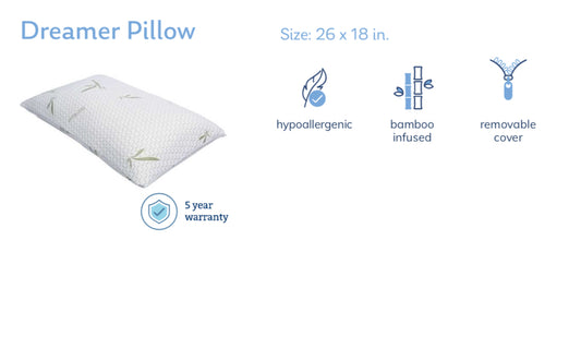 Dreamer Memory Foam Pillows